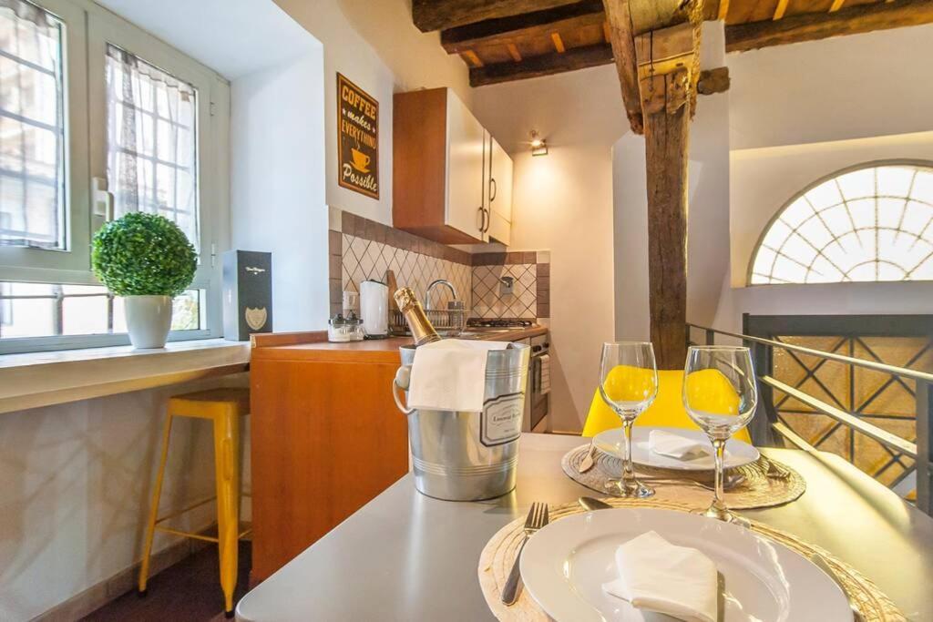 L'Antico Borgo Di Trastevere Rom Exteriör bild